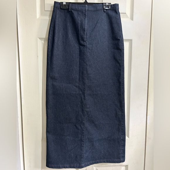Eric Alexandre Long Denim Skirt in Size 34 - Picture 1 of 2